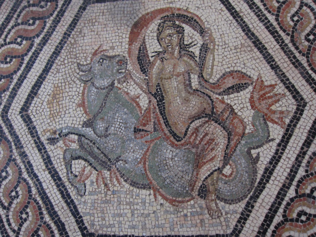 Roman mosaic in Nîmes